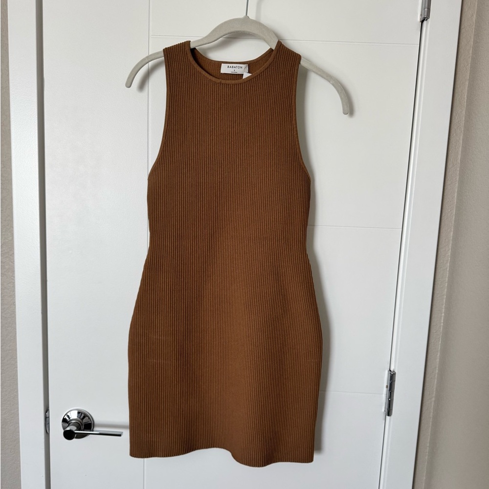 Aritzia (Babton) Sculpt Knit Racer Tank Dress